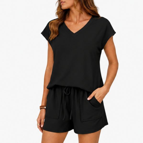 Matching Lounge Sets Clothing Spring Cap Sleeve Outfit For Women