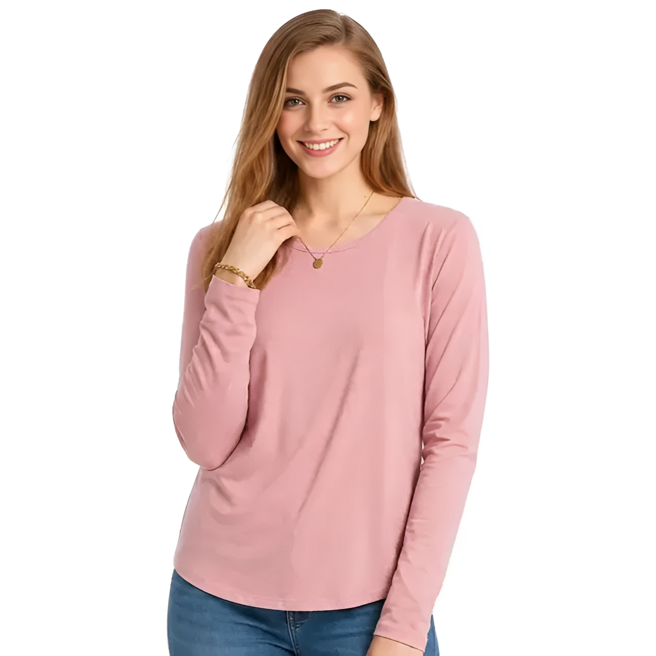 Casual Long Sleeve Pajama Top For Women