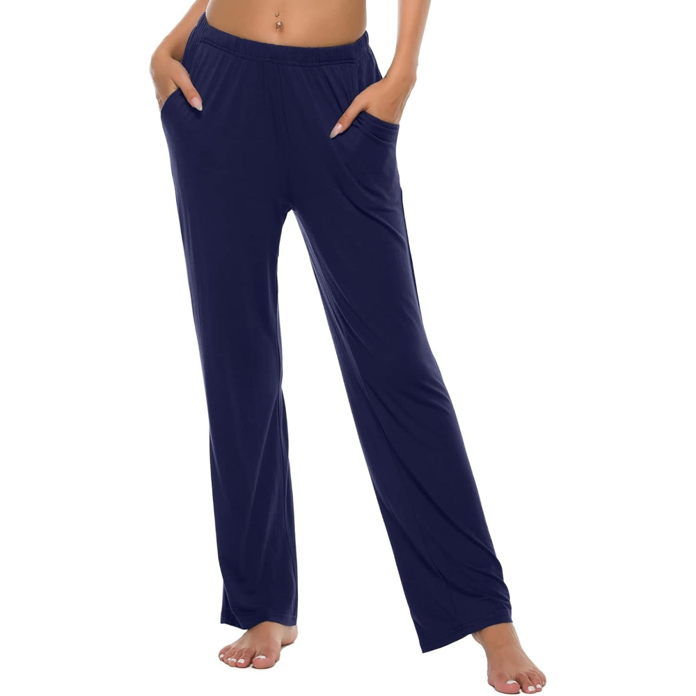 Soft Modal Pajama Pants With Pockets