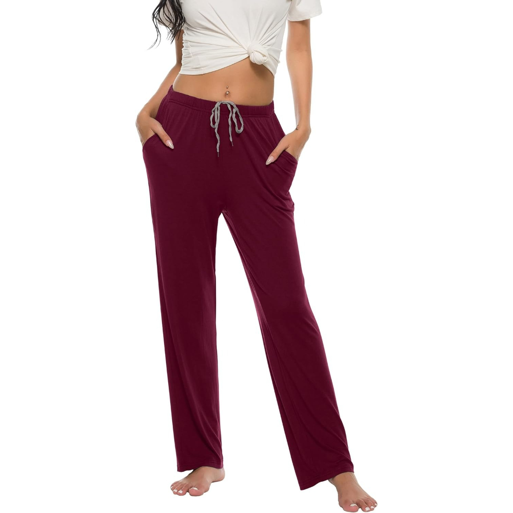 Soft Modal Pajama Pants With Pockets