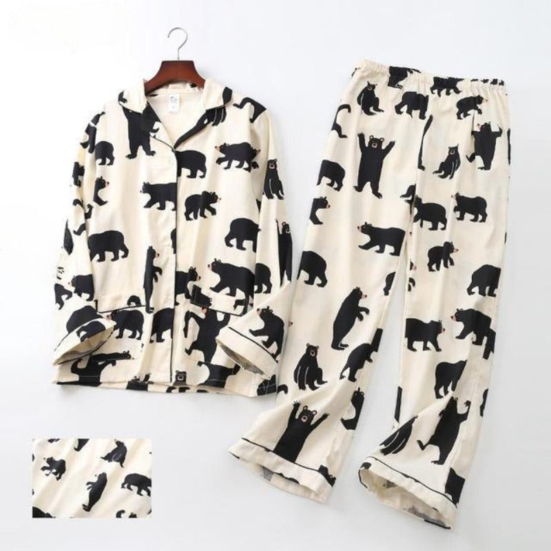 Men's Cotton Casual Animal Sleepwear