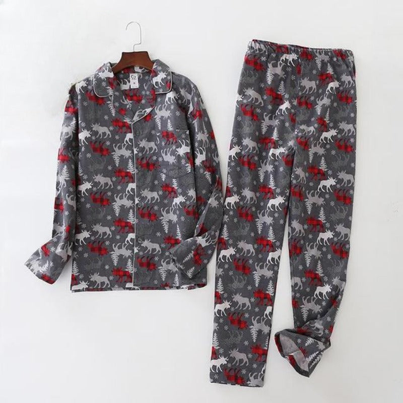 Men's Cotton Casual Animal Sleepwear