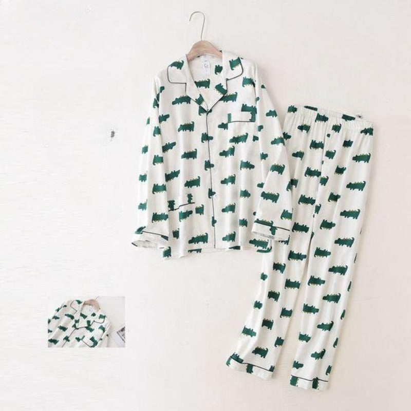 Men's Cotton Casual Animal Sleepwear