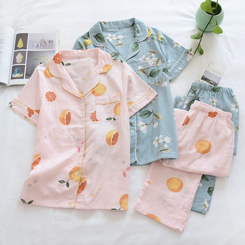 The Floral Fruit Original Pajamas-Original Pajamas