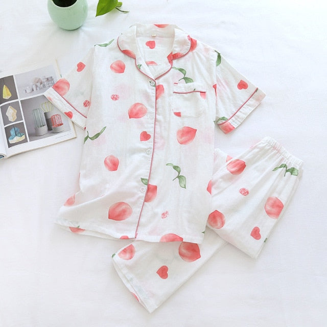 The Floral Fruit Original Pajamas-Original Pajamas