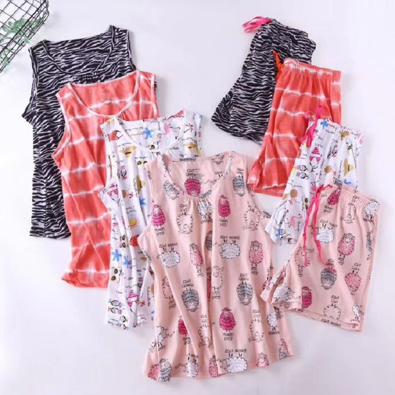 The Cotton Women's Casual Shorts Pajama Set