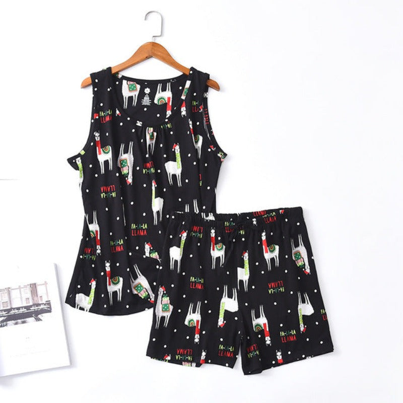 The Cotton Women's Casual Shorts Pajama Set