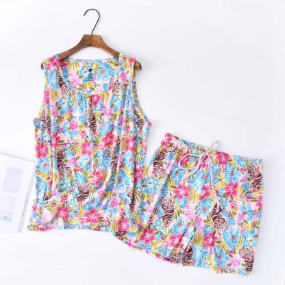 The Cotton Women's Casual Shorts Pajama Set