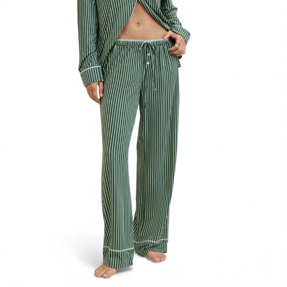 Christmas Themed Printed Pajama For Women