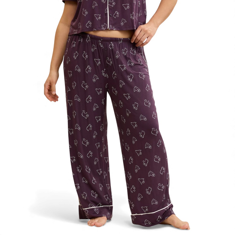 Christmas Themed Printed Pajama For Women