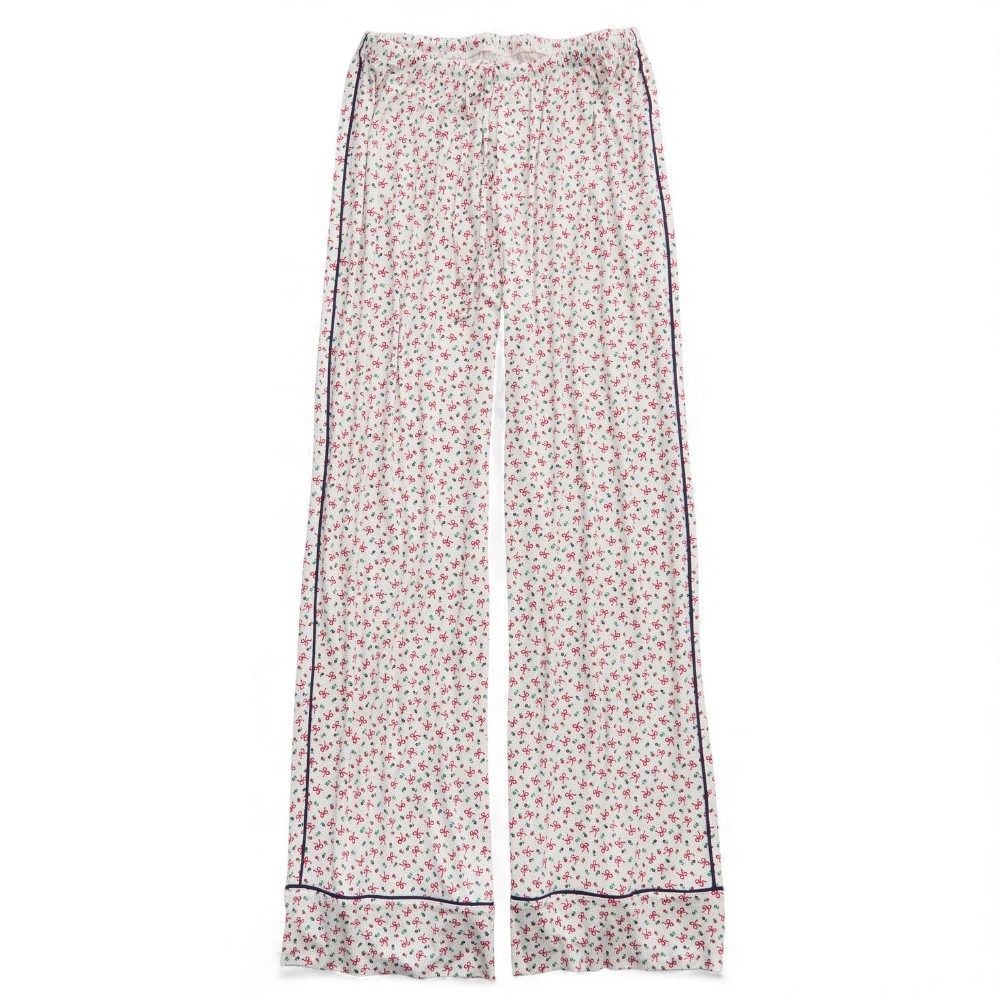 Christmas Themed Printed Pajama For Women