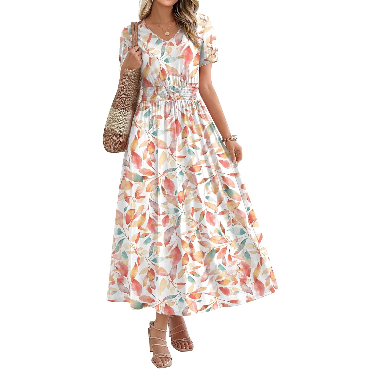 Boho Casual Midi Long Dress For Women