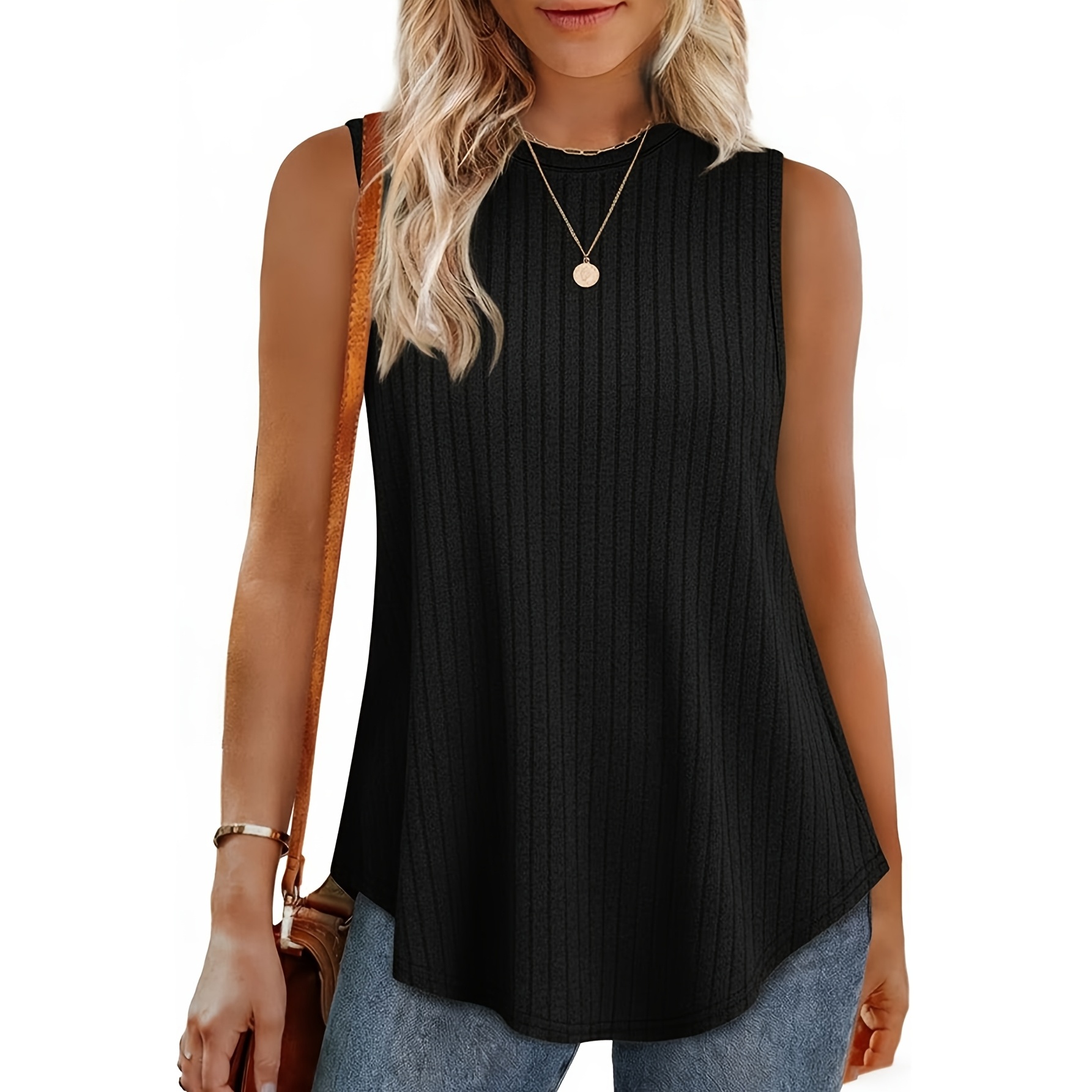 Casual Loose Sleeveless Shirt For Women
