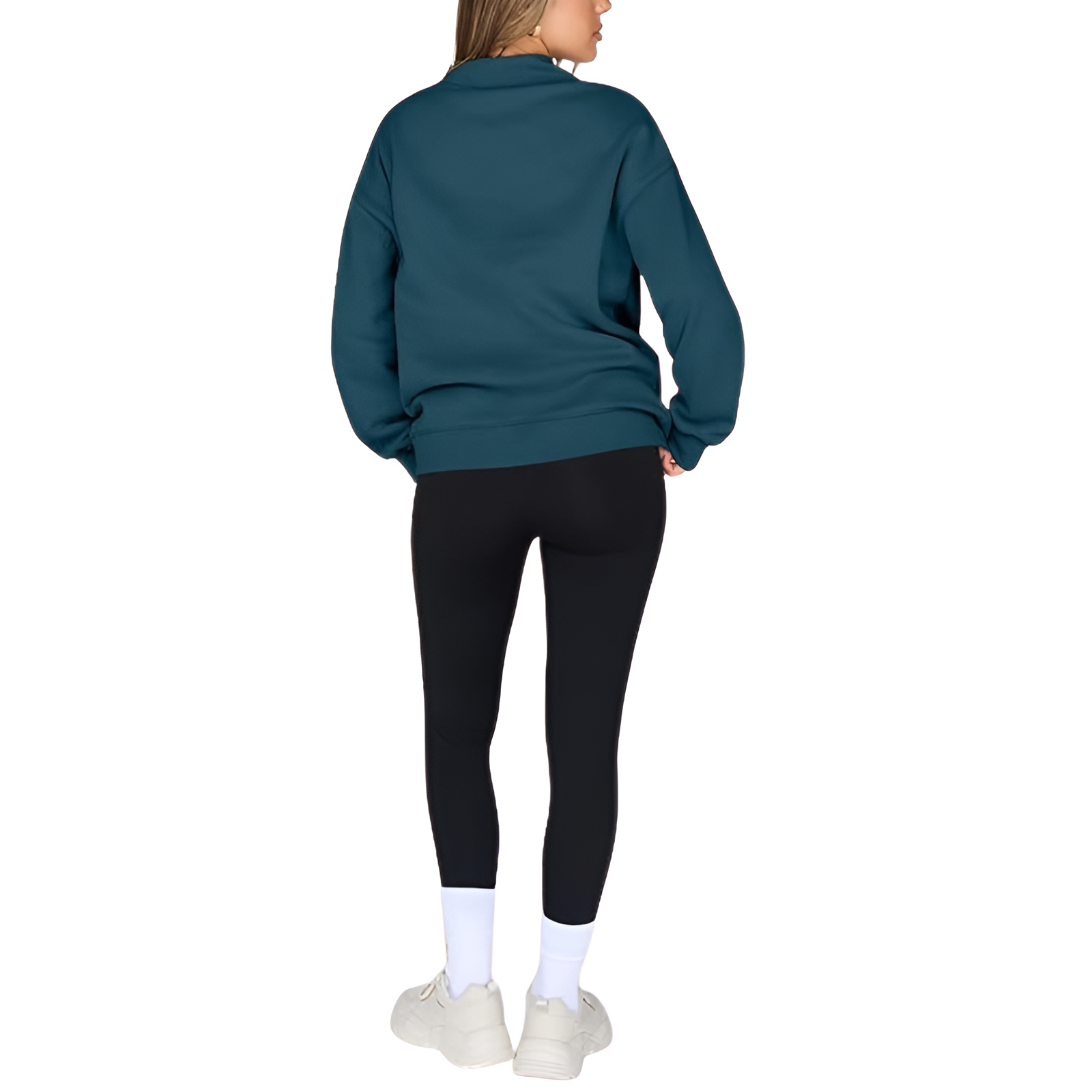Womens Oversized Sweatshirts Turtleneck Pullover Long Sleeve Hoodies