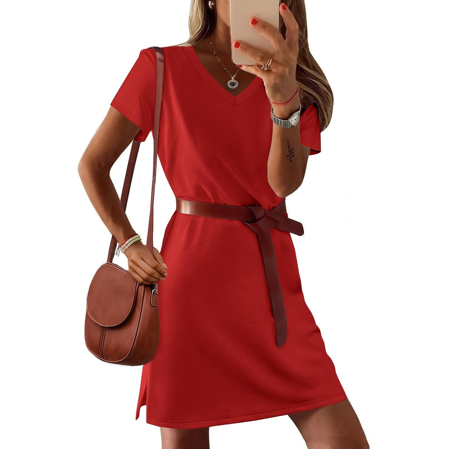 Casual Summer T Shirt Dress For Everyday Wear For Women