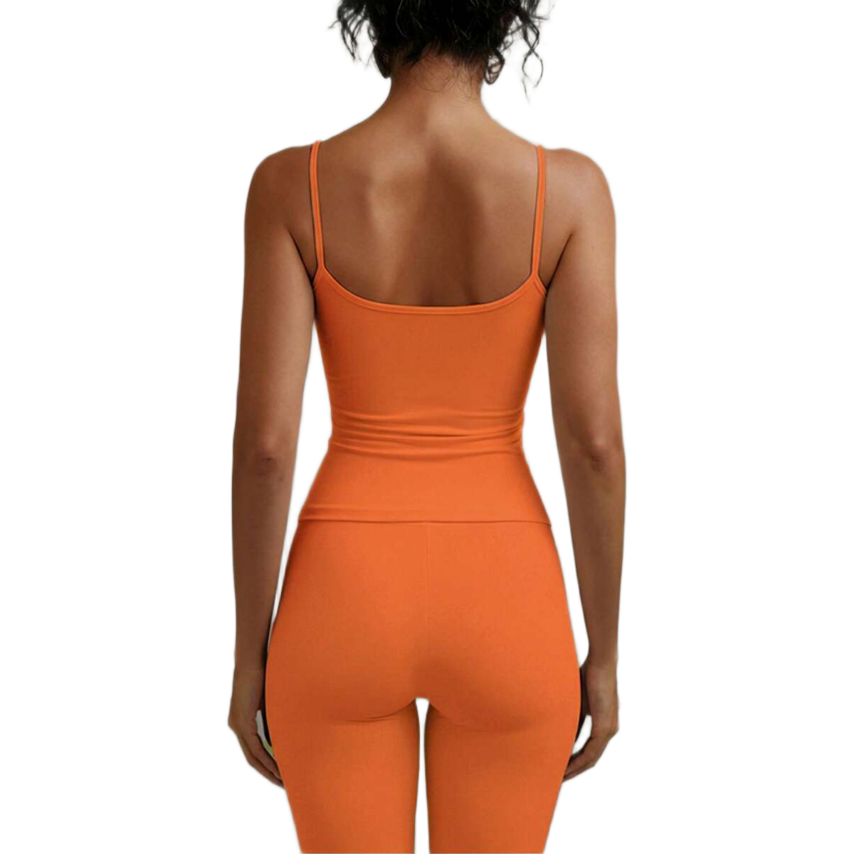 Backless Camisole Elastic Casual Spaghetti Strap Top For Women