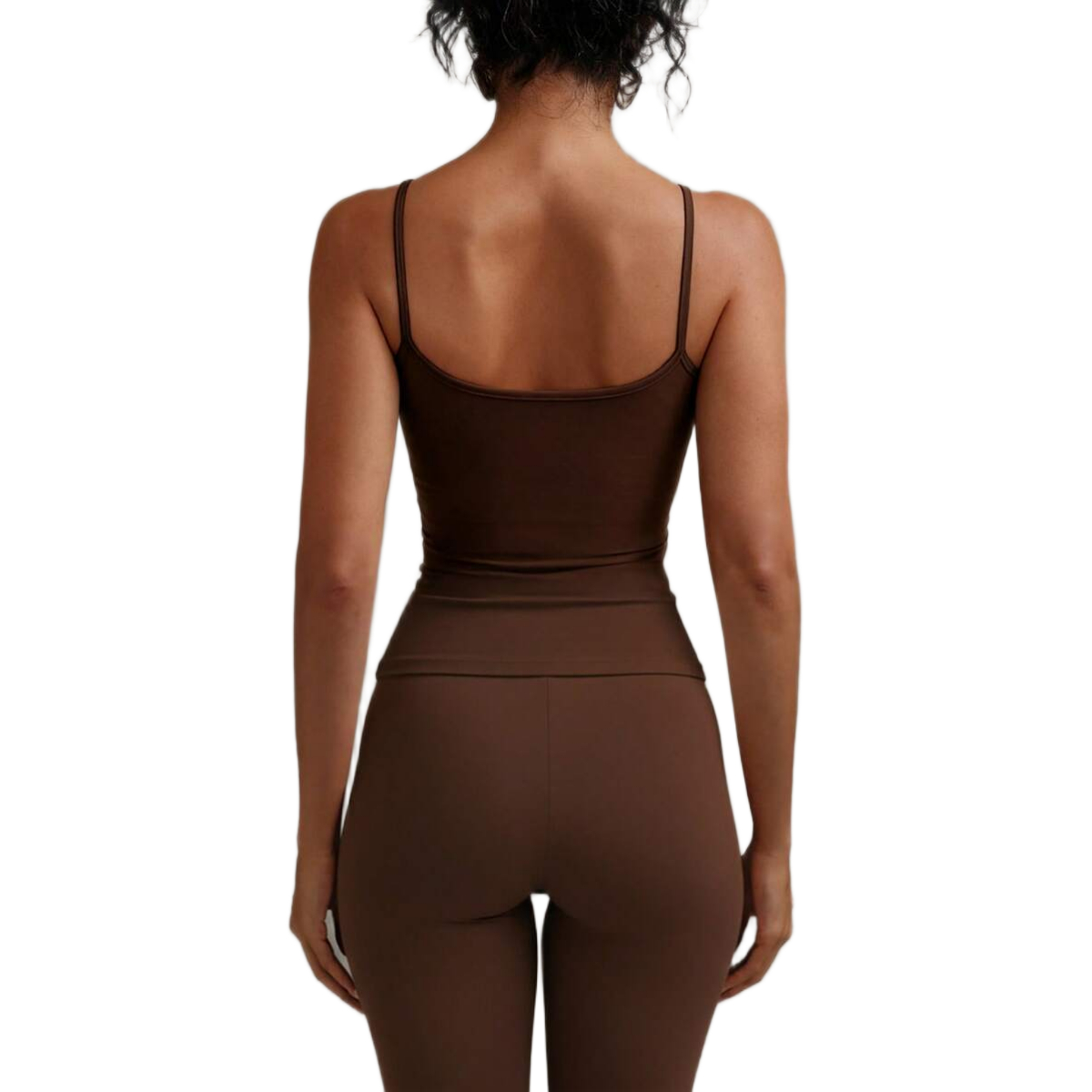 Backless Camisole Elastic Casual Spaghetti Strap Top For Women