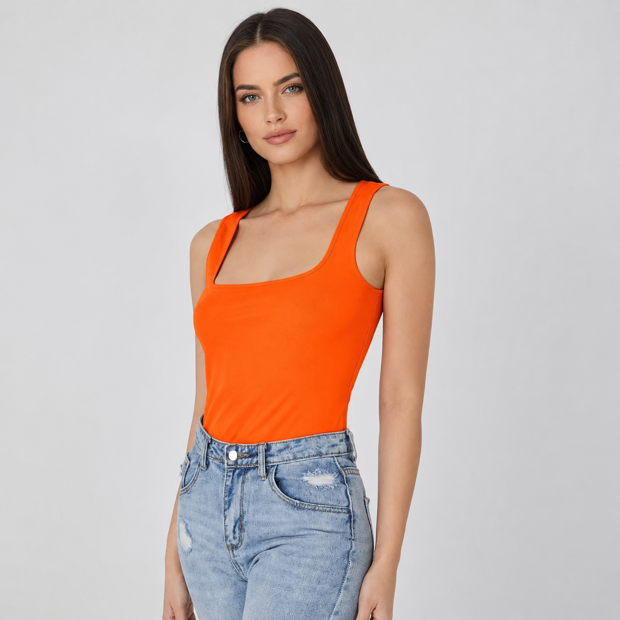 Casual Versatile Solid Tank Top For Women