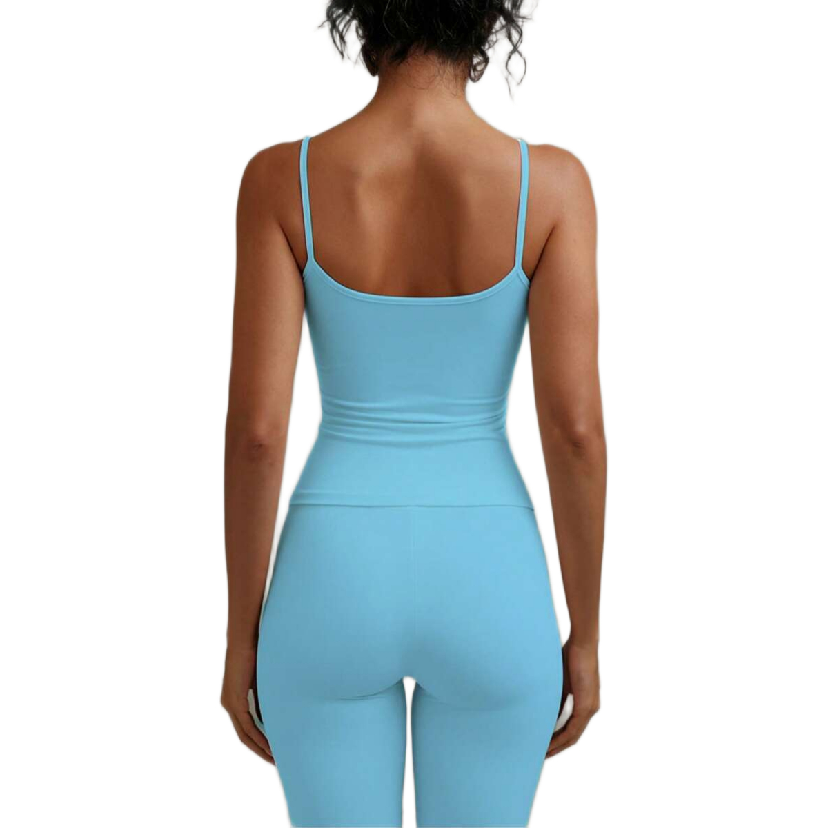 Backless Camisole Elastic Casual Spaghetti Strap Top For Women
