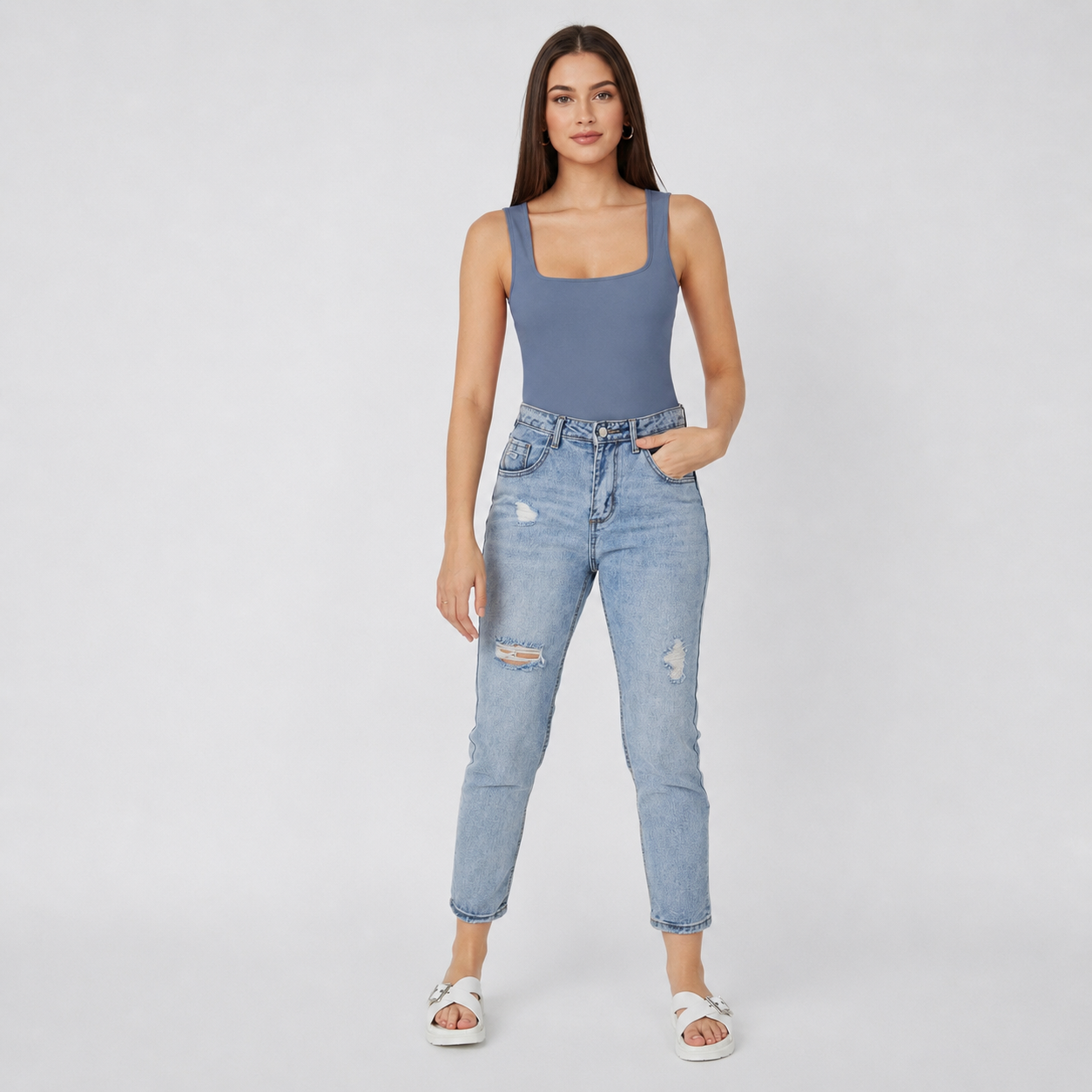 Casual Versatile Solid Tank Top For Women