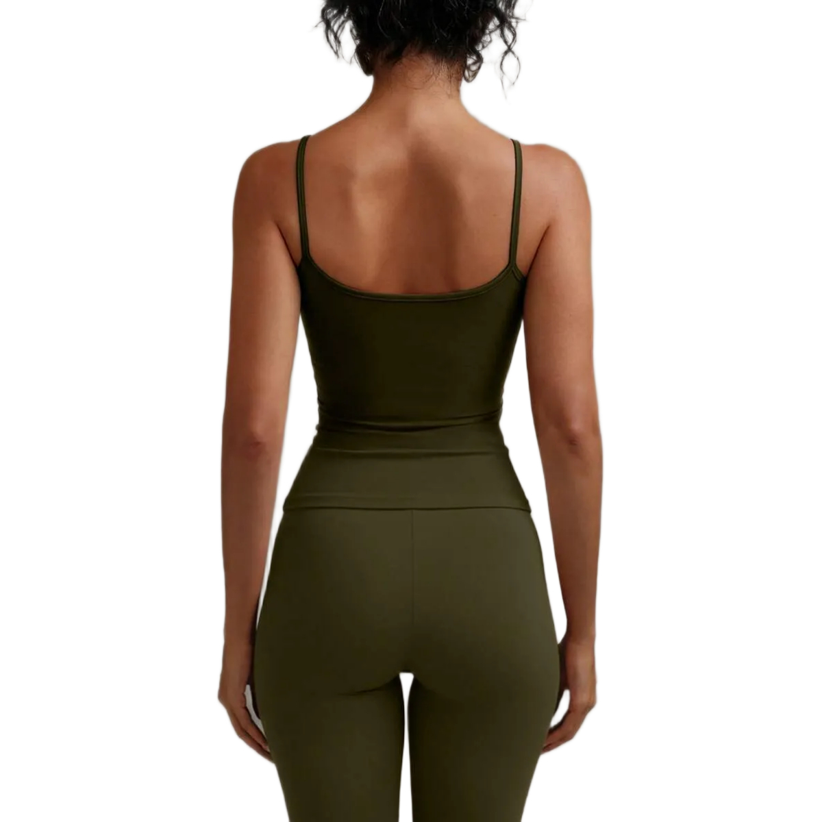 Backless Camisole Elastic Casual Spaghetti Strap Top For Women