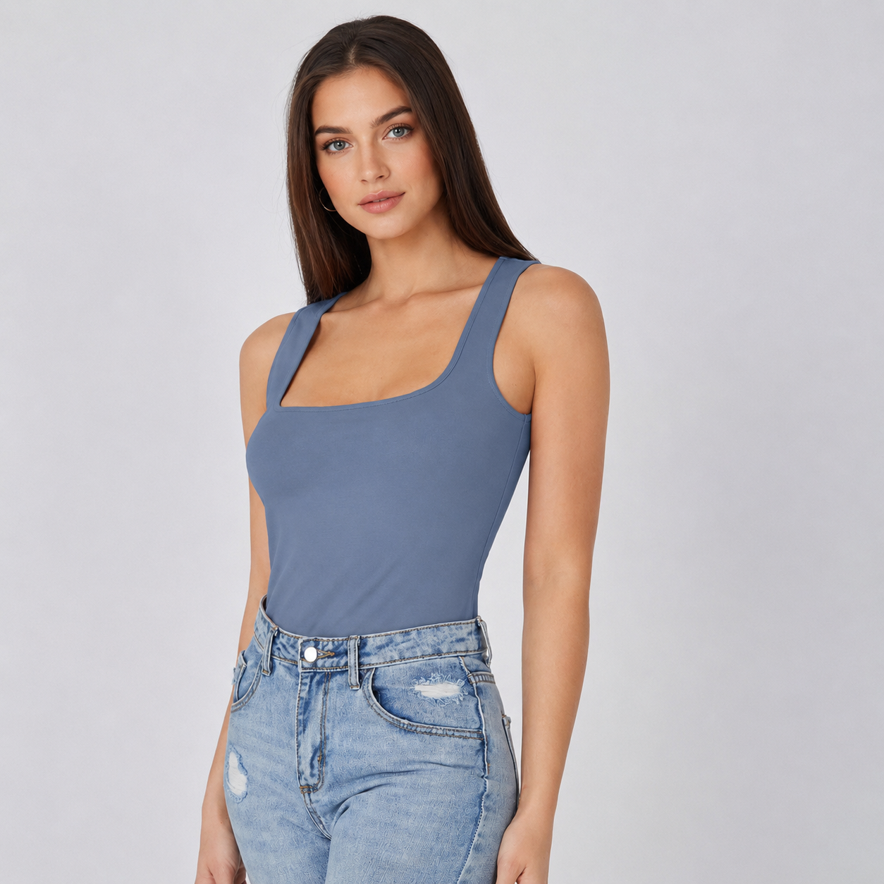Casual Versatile Solid Tank Top For Women