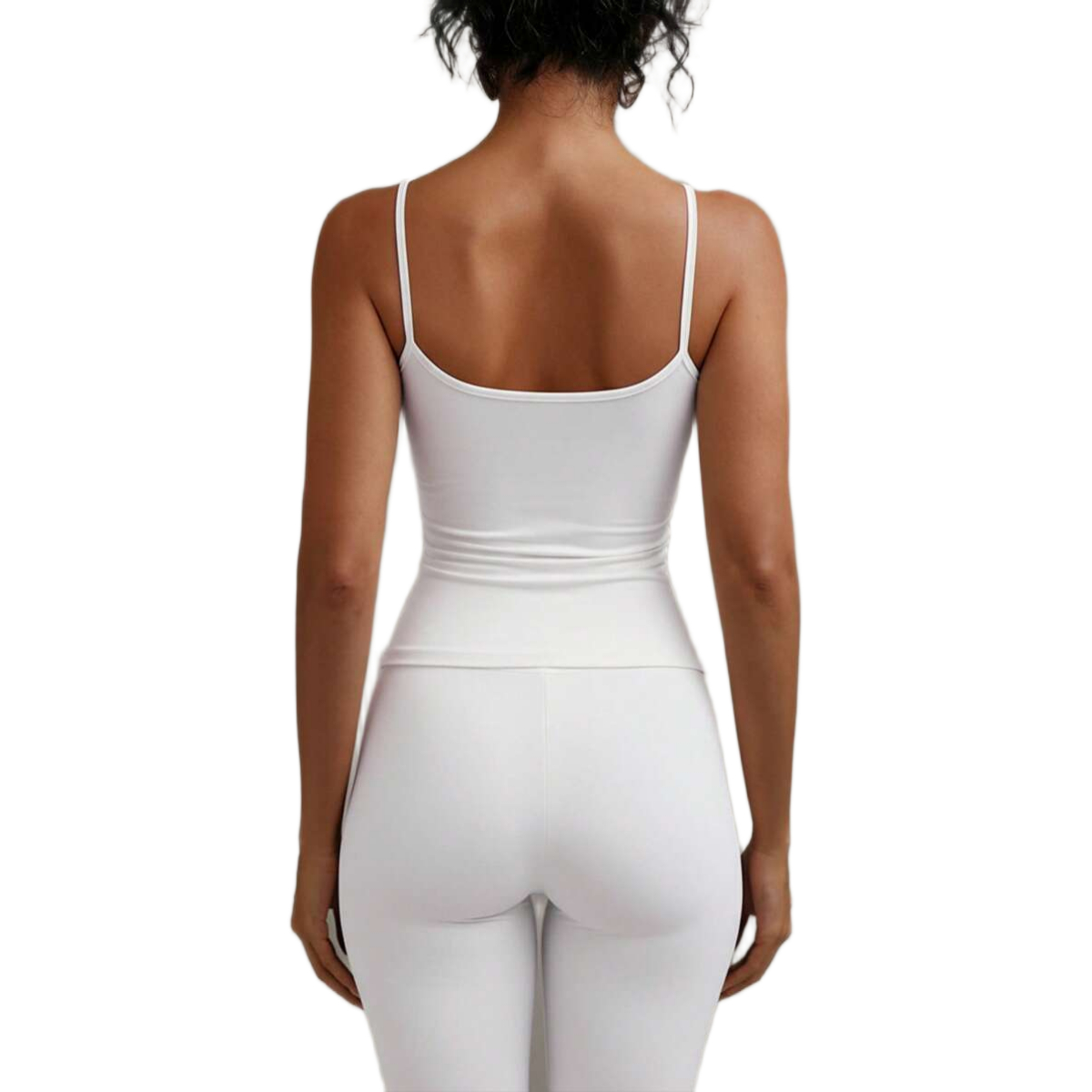 Backless Camisole Elastic Casual Spaghetti Strap Top For Women