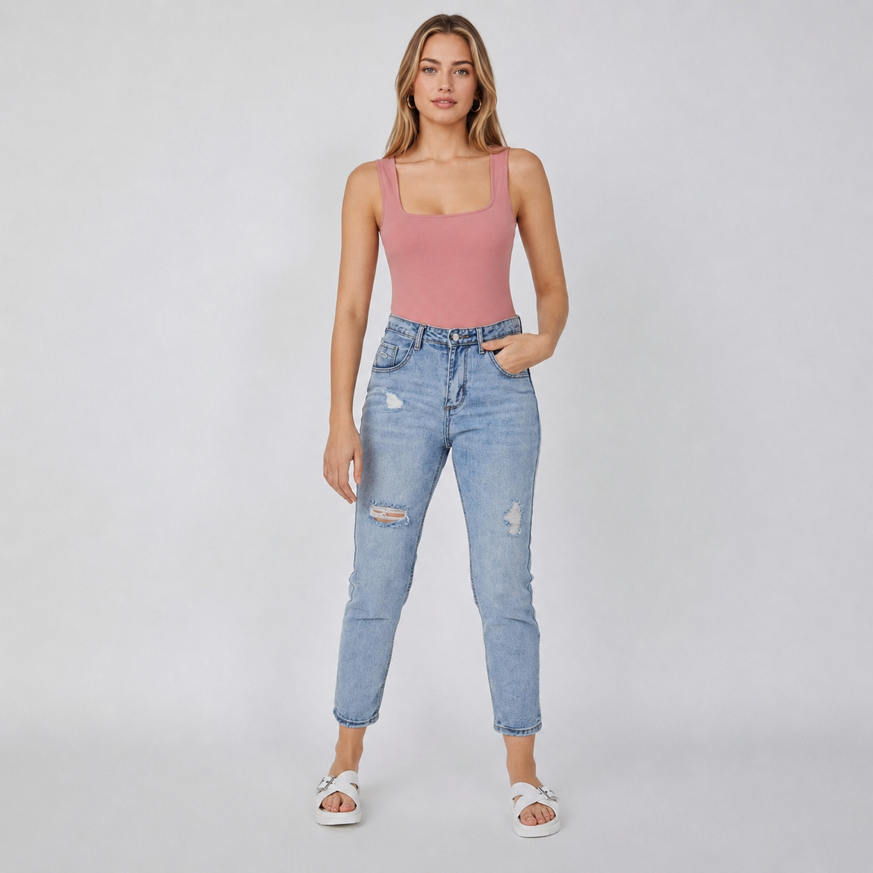 Casual Versatile Solid Tank Top For Women