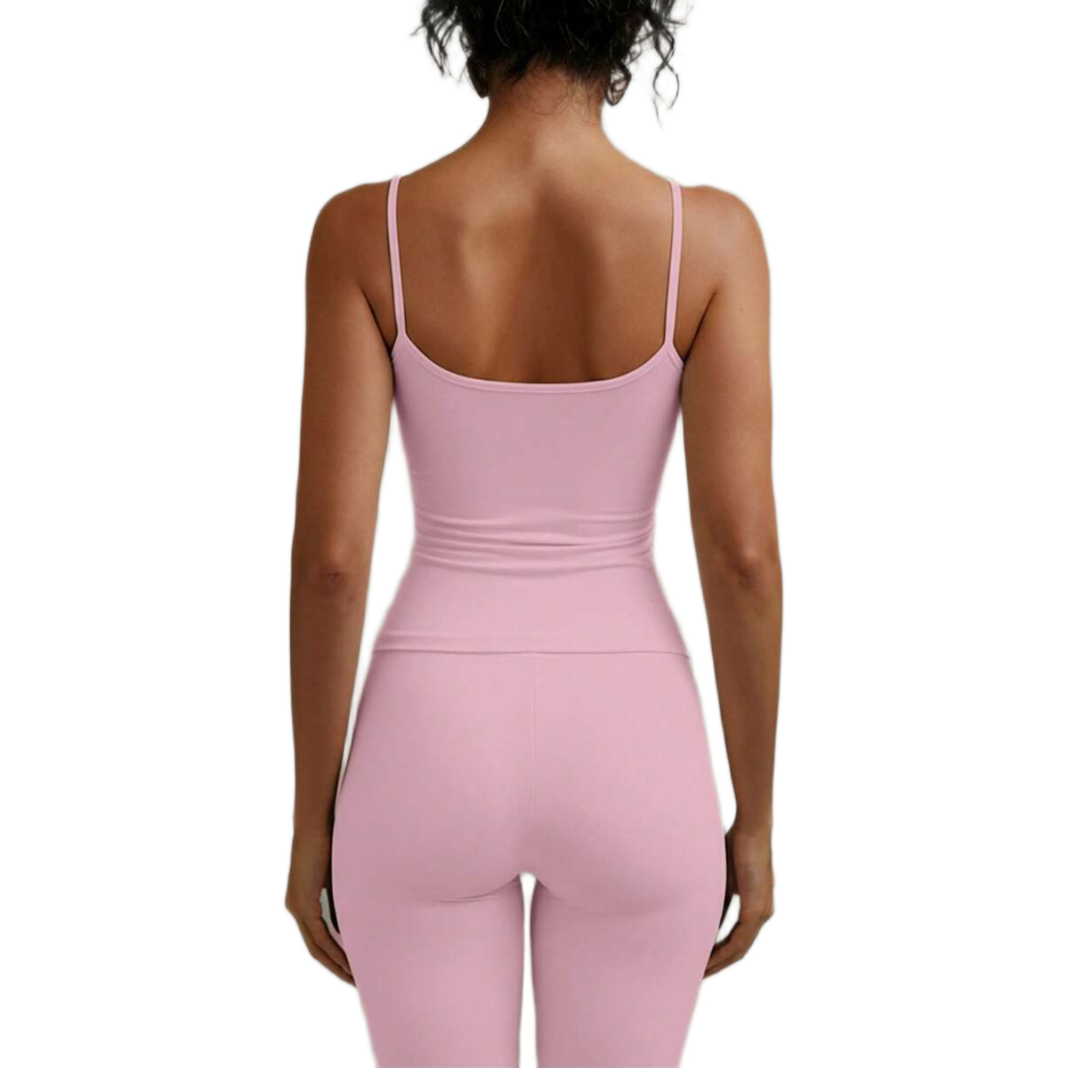 Backless Camisole Elastic Casual Spaghetti Strap Top For Women