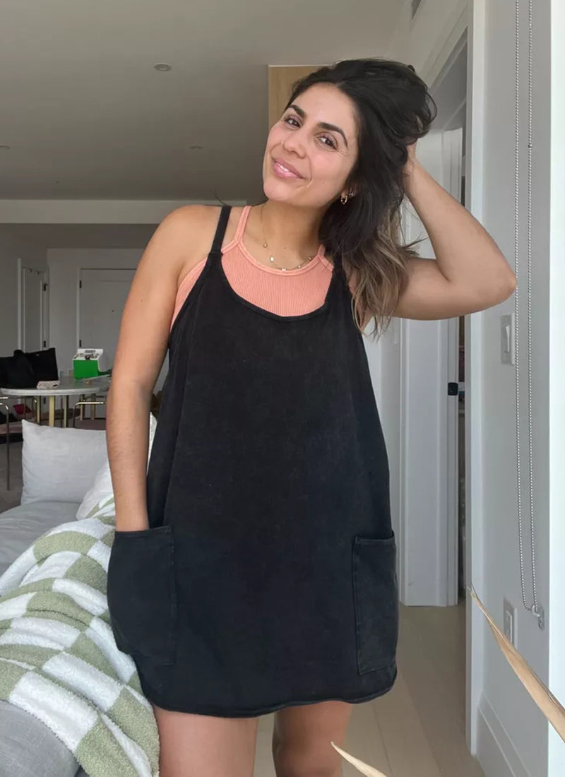 Summer Wide Mini Dress-My Comfy Blouse