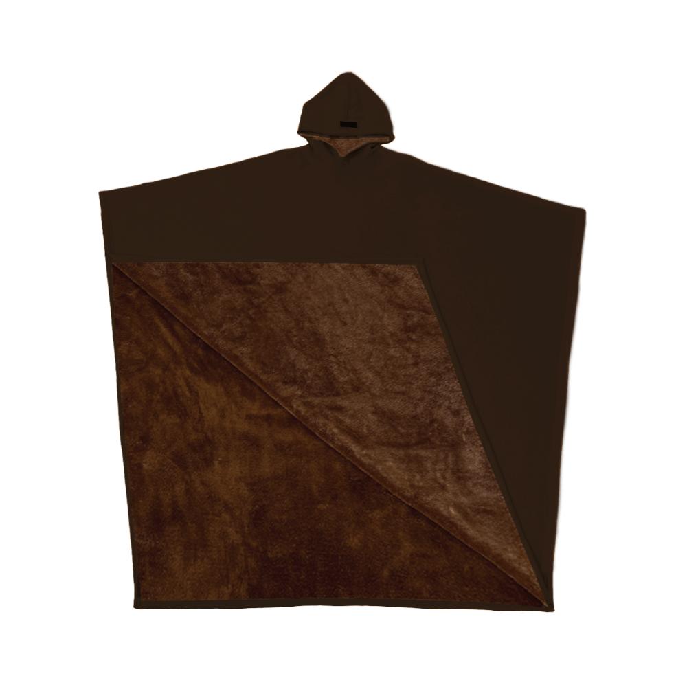 Warm Hooded Poncho With Soft Lining-My Comfy Blouse