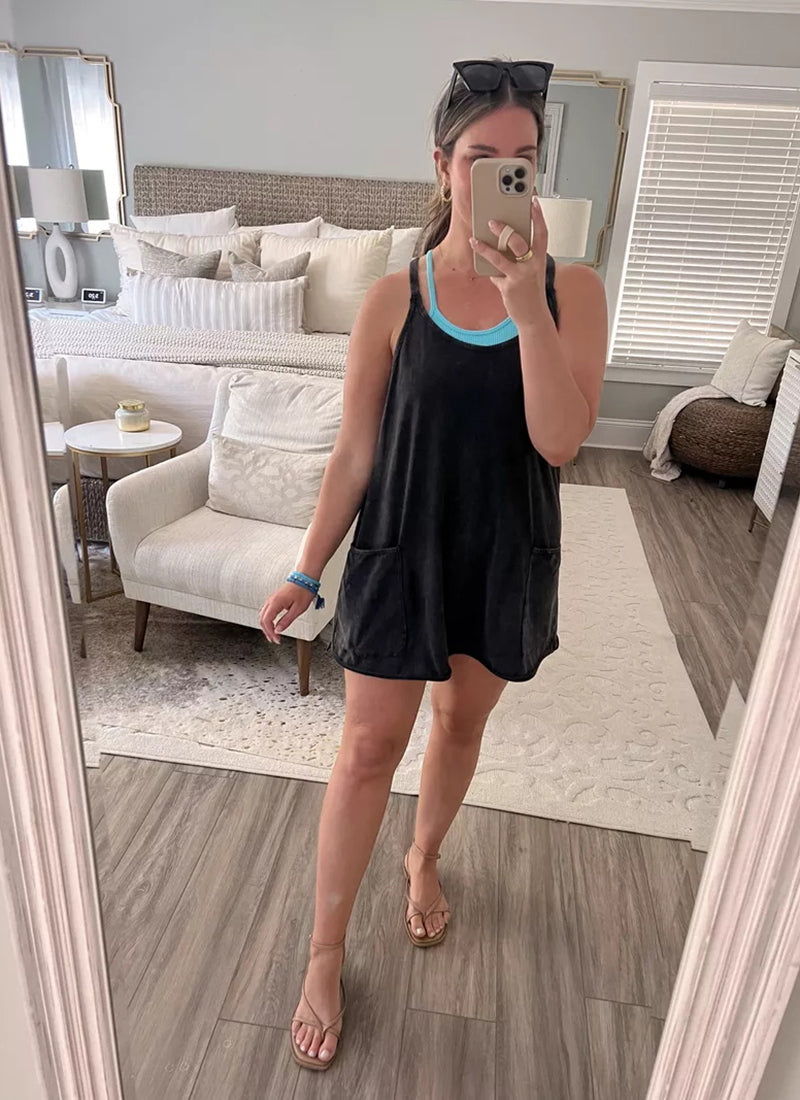 Summer Wide Mini Dress-My Comfy Blouse