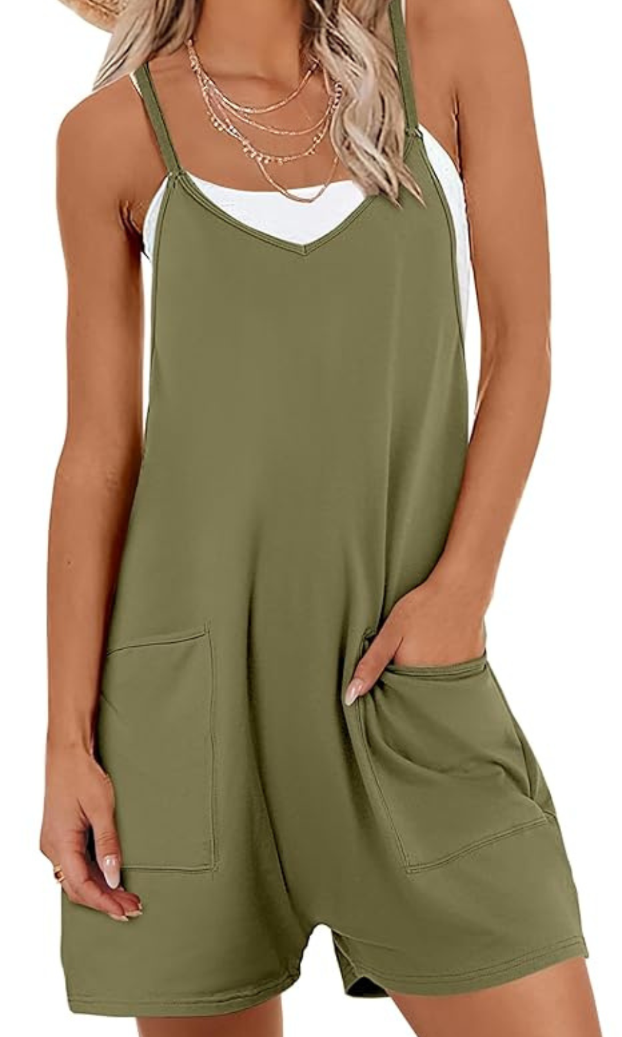 Loose Fit Sleeveless Jumpsuit For Casual Summer And Travel Days-My Comfy Blouse