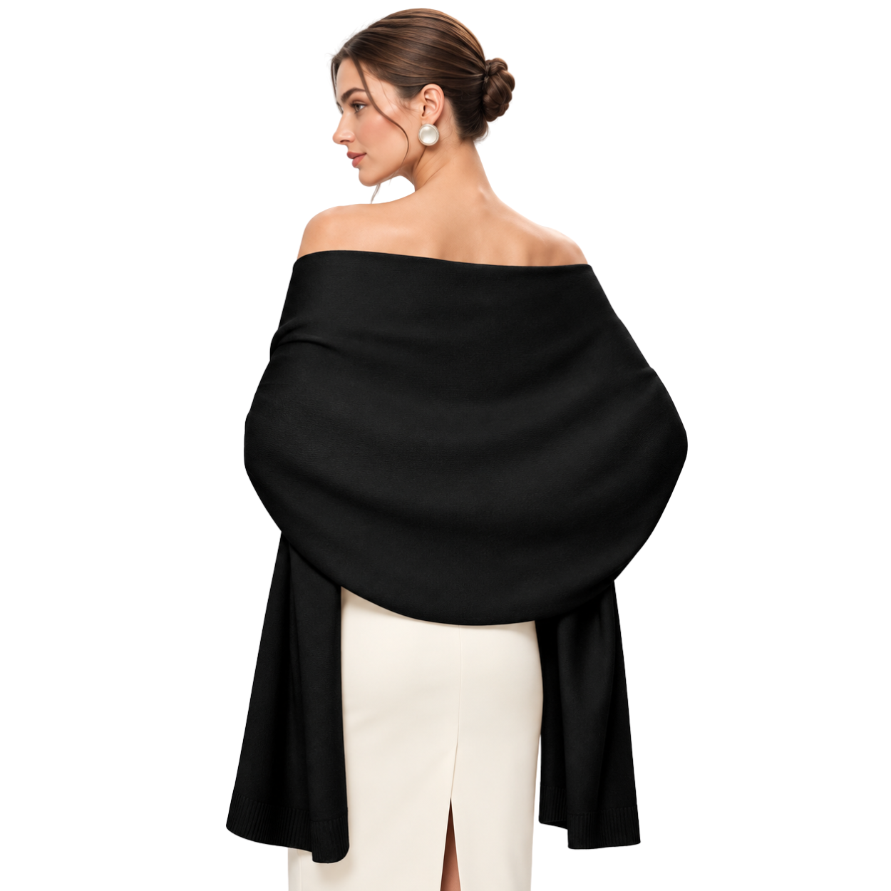 Casual Large Pashmina Bridal Shawl Wrap For Women