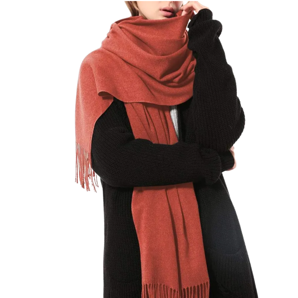 Casual Oversized Pashmina Shawl Wrap For Women