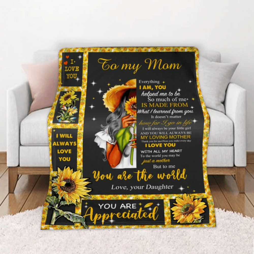 Mother's Day Blanket Card-My Comfy Blouse