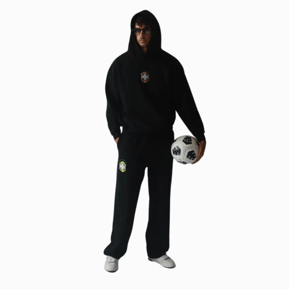 Embroidered Hoodie And Sweatpants Set-My Comfy Blouse