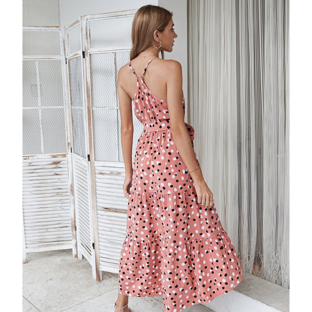 Women’s Polka Dot Dress-My Comfy Blouse