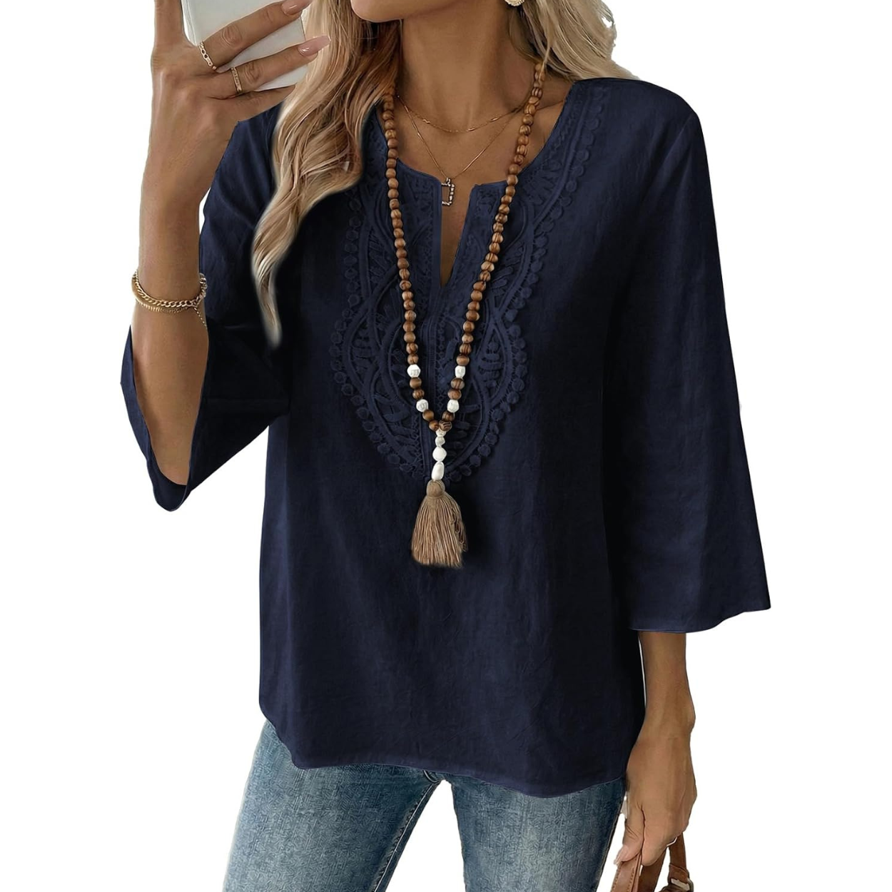 Casual Spring Long Sleeve Top For Women