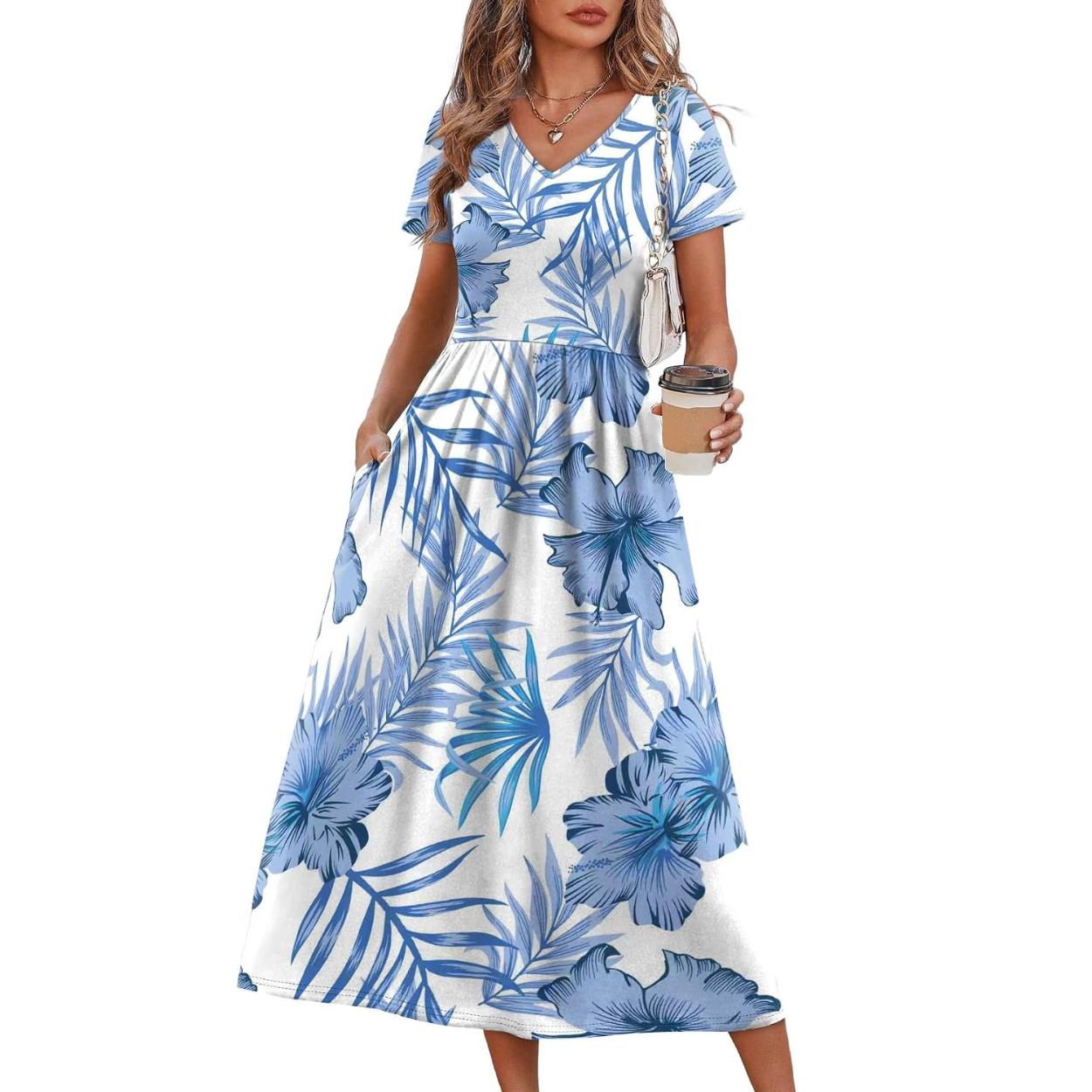 Casual Flowy Summer Beach Aline Dresses For Women