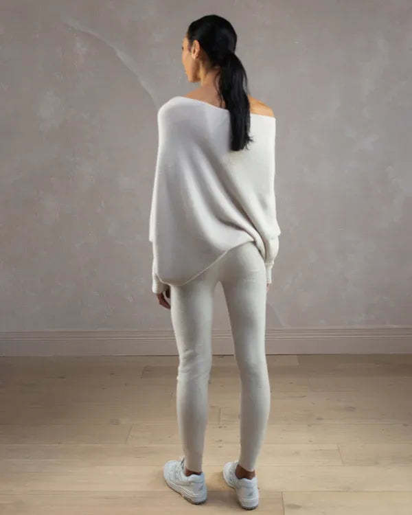 Asymmetric Draped Jumper