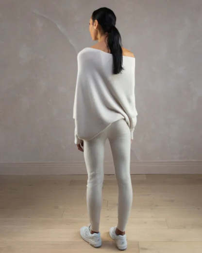 Asymmetric Draped Jumper
