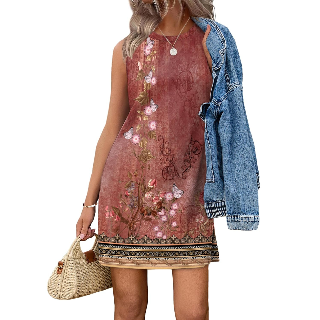Casual Sleeveless Boho Summer Spring Dresses For Women