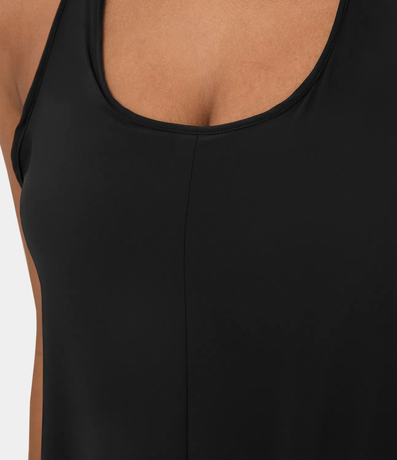 Midi Casual Dress With Backless Racerback And Side Pocket-My Comfy BlouseMidi Casual Dress With Backless Racerback And Side Pocket - Image 17