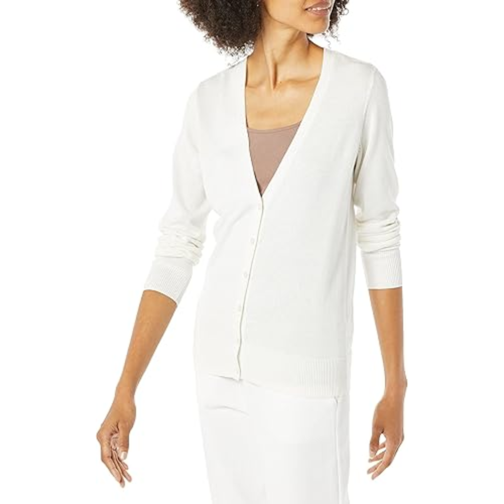 Women's Lightweight V-Neck Cardigan Sweater