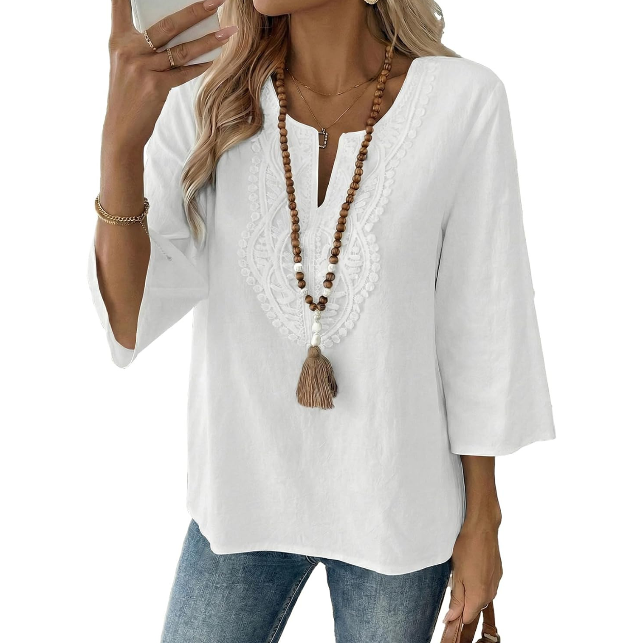 Casual Spring Long Sleeve Top For Women