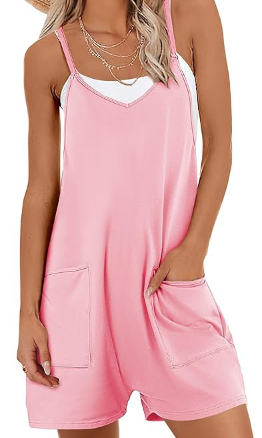 Loose Fit Sleeveless Jumpsuit For Casual Summer And Travel Days-My Comfy Blouse