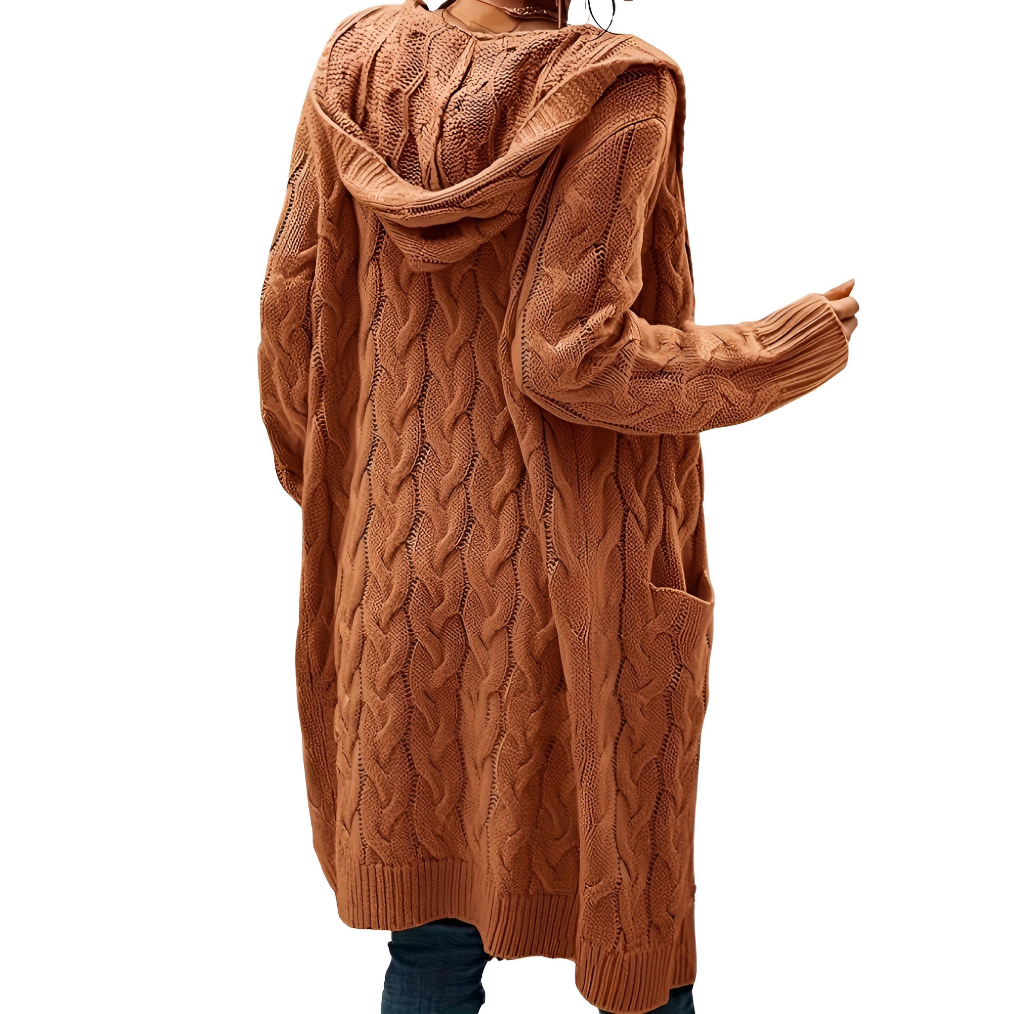 Casual Long Cardigan Knitwear For Women