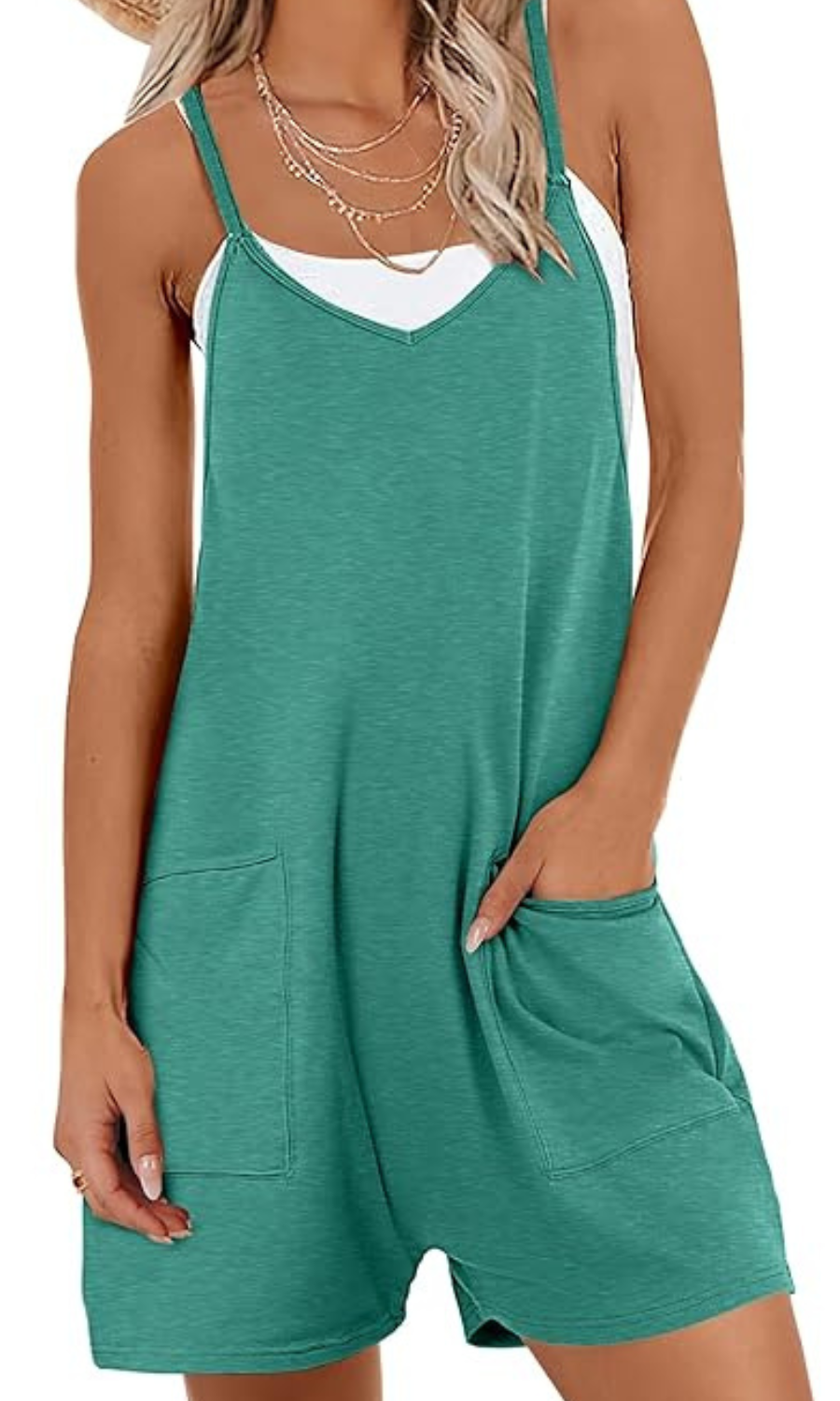 Loose Fit Sleeveless Jumpsuit For Casual Summer And Travel Days-My Comfy Blouse