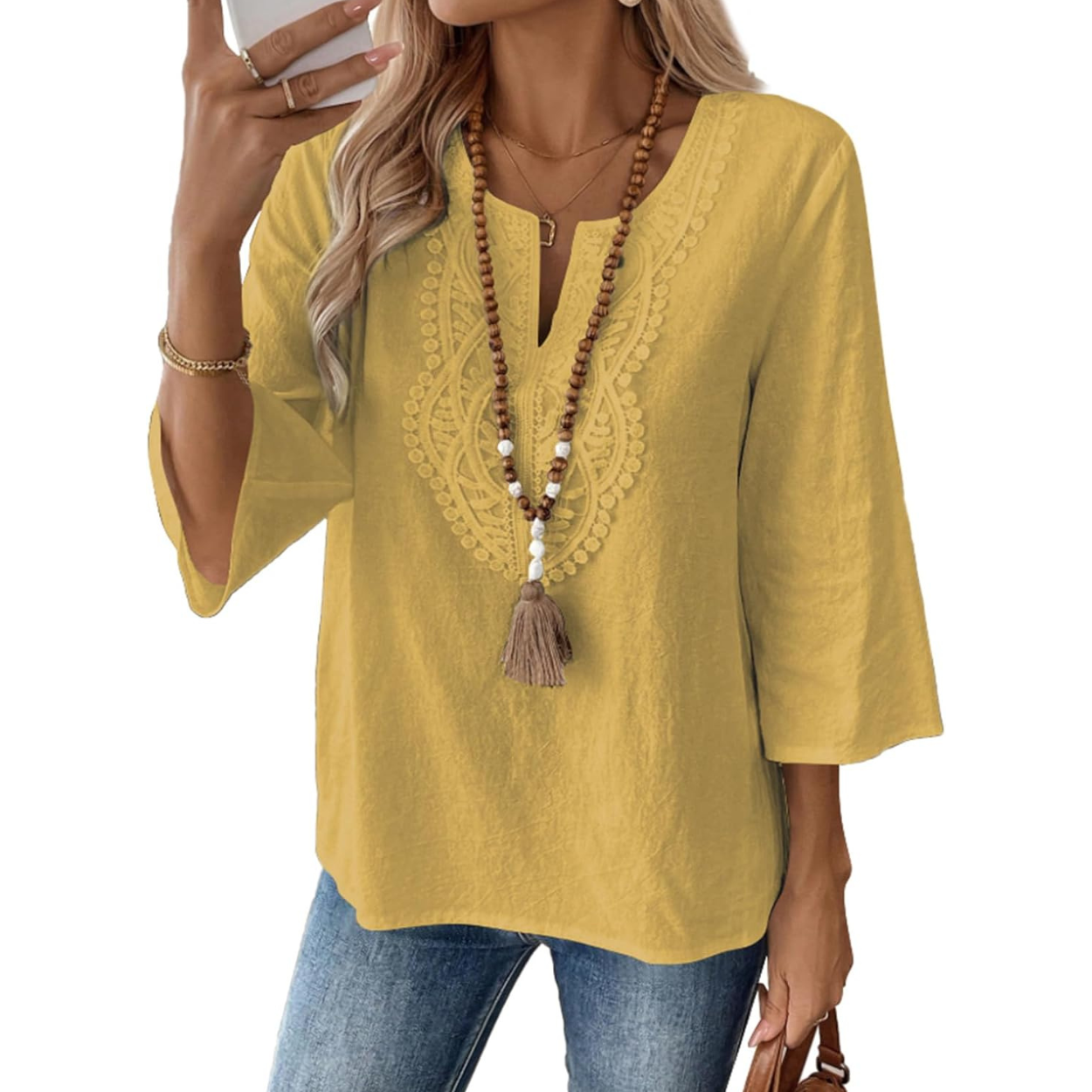 Casual Spring Long Sleeve Top For Women